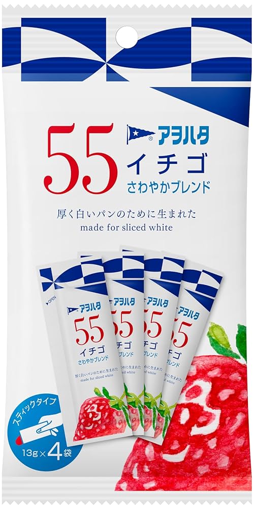 Amazon | アヲハタ 55 イチゴ (13g×4) ジャム | アヲハタ